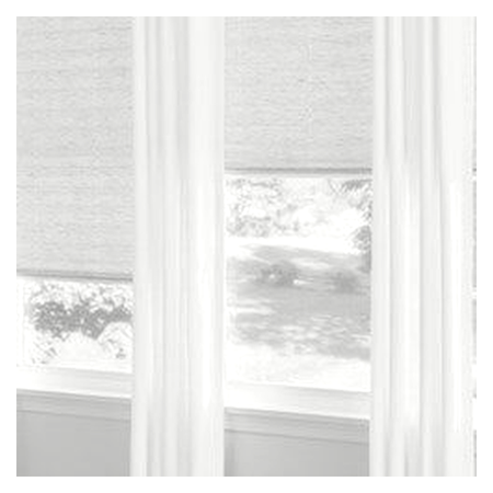 Vanguard Shade 2 in. Pleated Shade, Light Filtering, Custom Cut - White colorway swatch