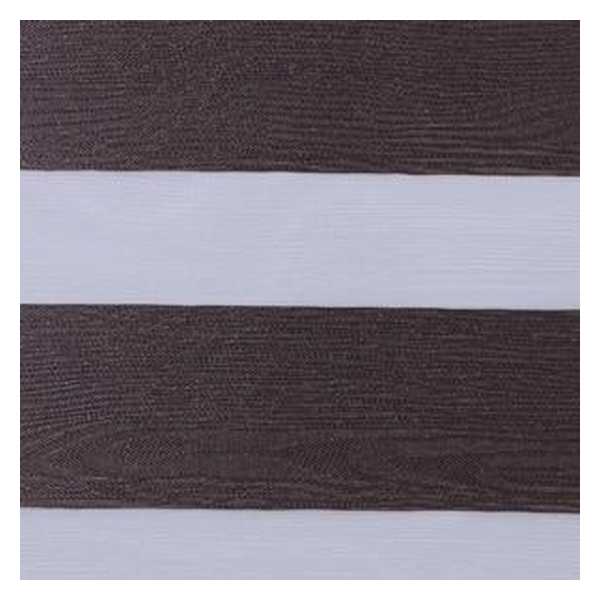 Vanguard Shade Zebra Dual Layer Shade, Cordless, Custom Cut - Woodland Jacobean colorway swatch