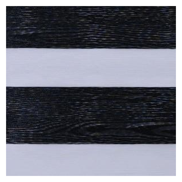 Vanguard Shade Zebra Dual Layer Shade, Cordless, Custom Cut - Woodland Panga Panga colorway swatch
