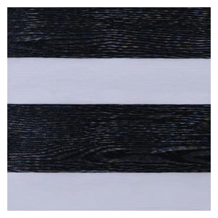 Vanguard Shade Zebra Dual Layer Shade, Cordless, Custom Cut - Woodland Panga Panga colorway swatch